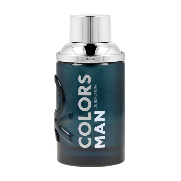 Benetton Colors Man Black Eau de Toilette for Men – 3.4 oz