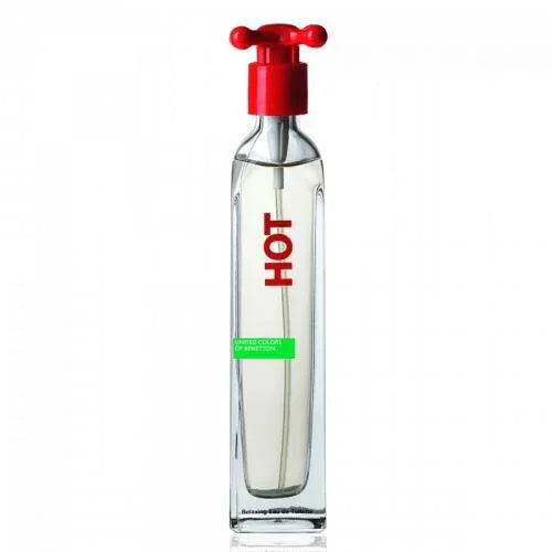Benetton Hot Eau de Toilette for Women – 3.3 oz