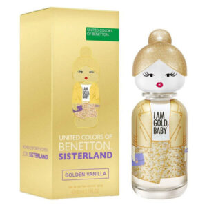 Benetton Sisterland Golden Vanilla Eau de Parfum Spray 2.7 oz
