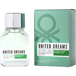 Benetton United Dreams Be Strong EDT Spray for Men 3.4 oz