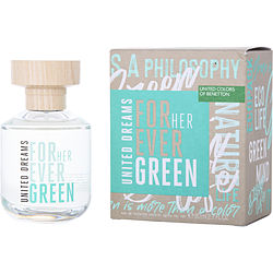 Benetton United Dreams Forever Green EDT Spray 2.7 OZ