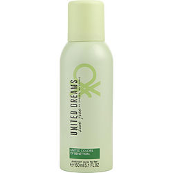 Benetton United Dreams Live Free Women's Deodorant Spray 5.1oz