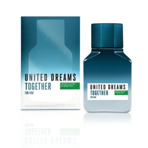 Benetton United Dreams Together Eau de Toilette for Men – 3.4 oz