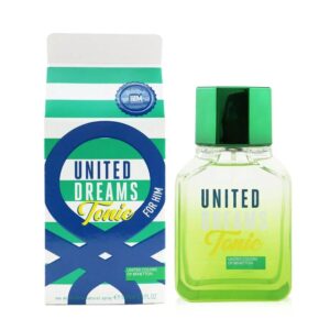 Benetton United Dreams Tonic Eau de Toilette for Men – 3.4 oz