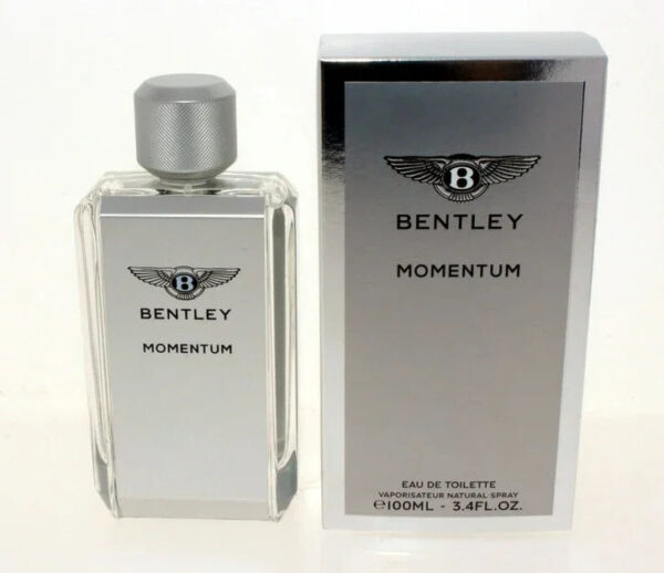 Bentley Momentum Eau de Toilette for Men – 3.4 oz