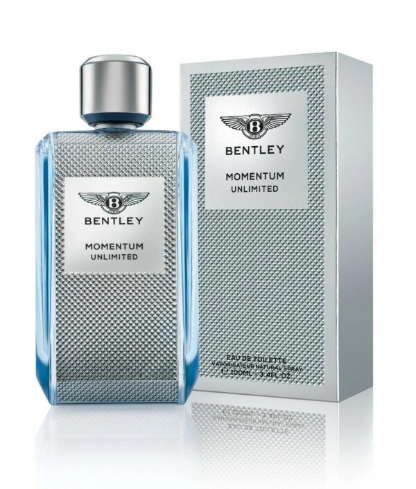 Bentley Momentum Unlimited Eau de Toilette for Men – 3.4 oz