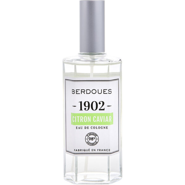 Berdoues 1902 Citron Caviar Eau de Cologne for Unisex – 4.2 oz