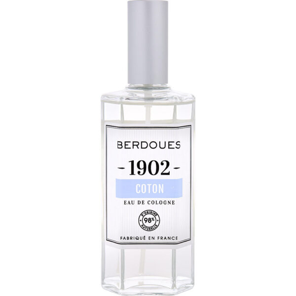 Berdoues 1902 Coton Eau de Cologne for Unisex – 4.2 oz