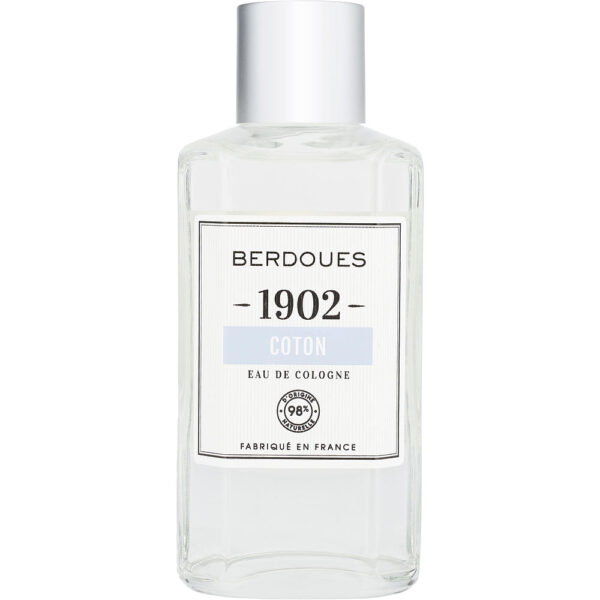 Berdoues 1902 Coton SPLASH Eau de Cologne for Unisex – 8.3 oz