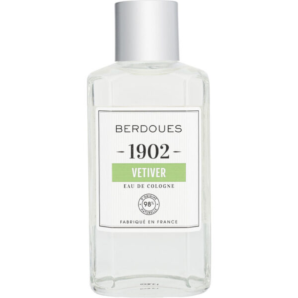 Berdoues 1902 Vetiver SPLASH Eau de Cologne for Unisex – 8.3 oz