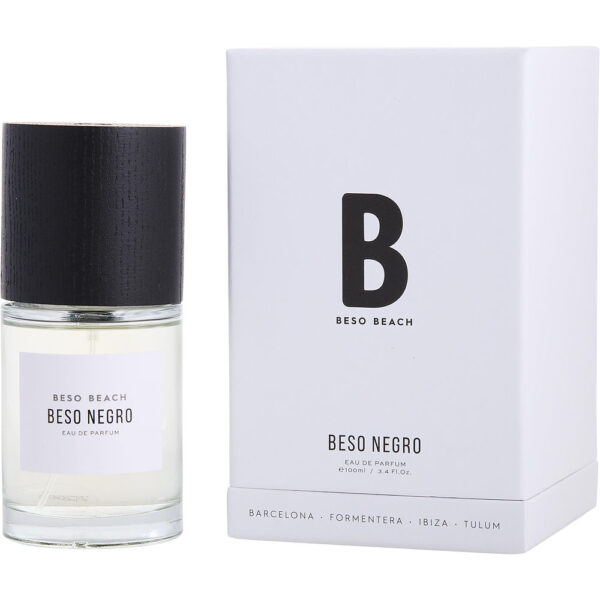Beso Beach Beso Negro Eau de Parfum for Unisex – 3.4 oz