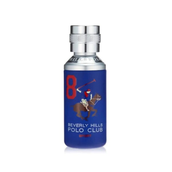 Beverly Hills Polo Club Sport 8 Eau de Toilette for Men – 3.4 oz