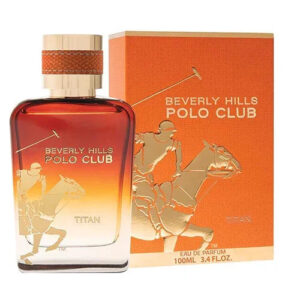 Beverly Hills Polo Club Titan Eau de Toilette for Men – 3.4 oz