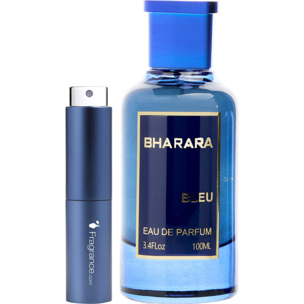 Bharara Bleu TRAVEL Eau de Parfum for Men – 0.27 oz