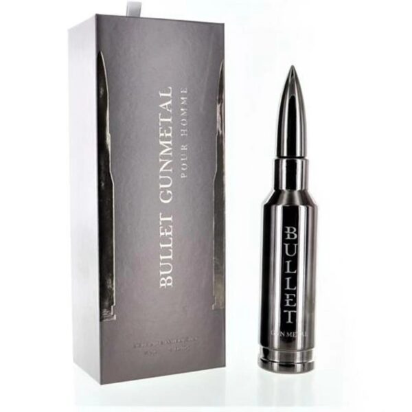 Bharara Bullet Gun Metal Eau de Parfum for Men – 2.5 oz