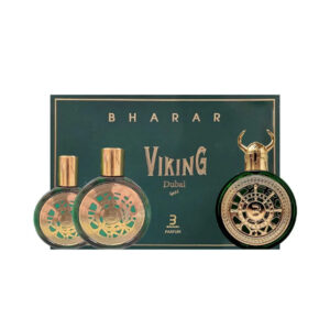 Bharara Viking Dubai 3 piece Parfum for Men – 3 piece gift set