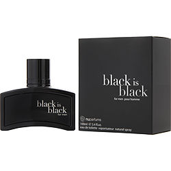 Black Is Black Men's Eau de Toilette Spray - 3.4 oz