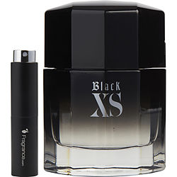 Black Xs by Paco Rabanne EDT SPRAY 0.27 OZ Travel Spray for Men