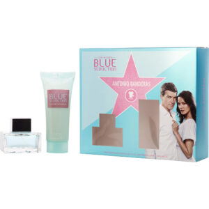 Blue Seduction by Antonio Banderas EDT SPRAY 1.7 OZ & BODY LOTION 3.4 OZ for WOMEN