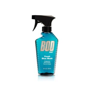Bod Man Fresh Blue Musk Cologne Men's Body Spray 8.0 oz