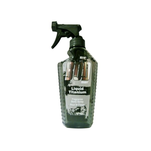 BOD man Liquid Titanium Body Spray for Men – 8 oz