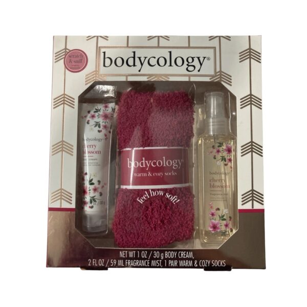 Bodycology Dark Cherry Orchid Mist 3 piece for Women – 3 piece gift set