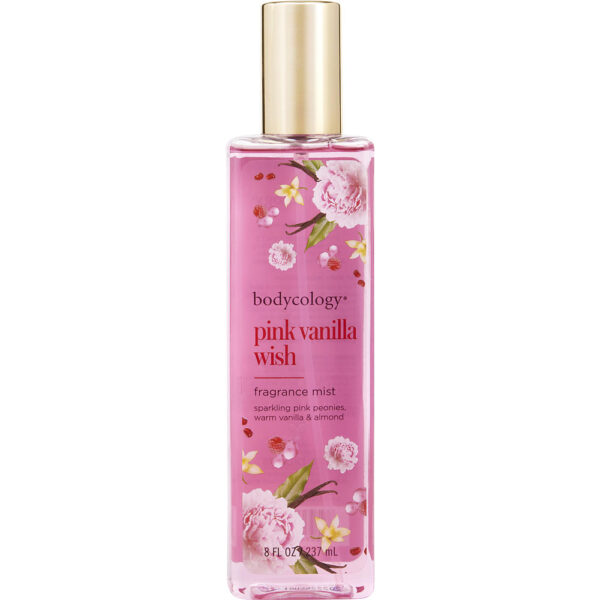 Bodycology Pink Vanilla Wish Fragrance Mist 8 oz for Women