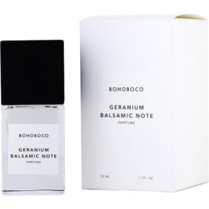 Bohoboco Geranium Balsamic Note Extrait de Parfum for Unisex – 1.7 oz