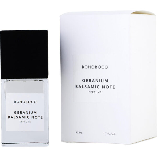 Bohoboco Geranium Balsamic Note Extrait de Parfum for Unisex – 1.7 oz