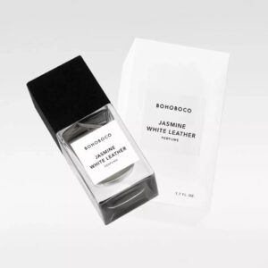 Bohoboco Jasmine White Leather Parfum for Unisex – 1.7 oz