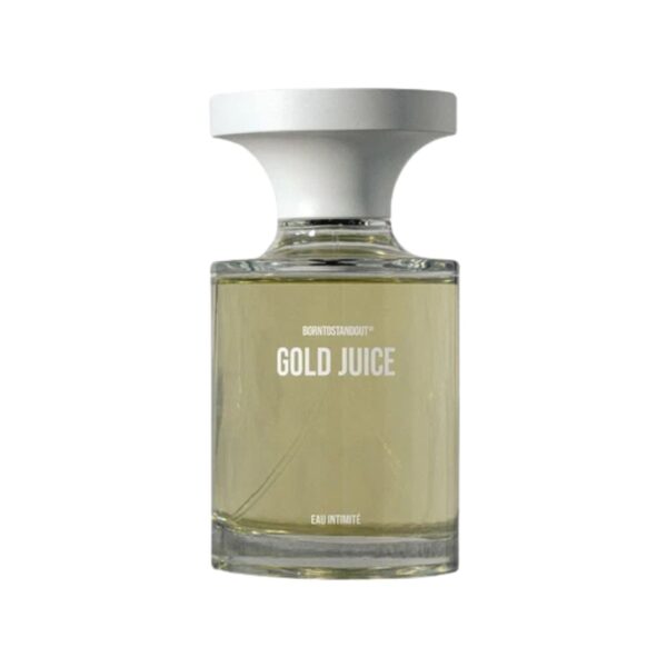 BORNTOSTANDOUT Gold Juice Eau de Toilette for Unisex – 3.4 oz