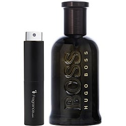 Boss Bottled by Hugo Boss Men's Parfum Travel Spray 0.27 oz