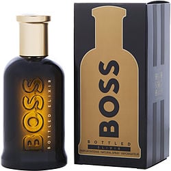 Boss Bottled Elixir by Hugo Boss PARFUM INTENSE SPRAY 3.4 OZ
