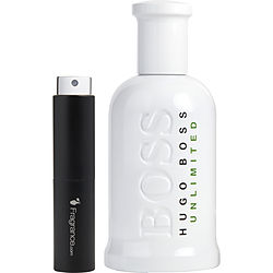 Boss Bottled Unlimited by Hugo Boss EDT Travel Spray for Men