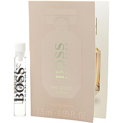 Boss The Scent by Hugo Boss EAU DE PARFUM VIAL ON CARD for WOMEN