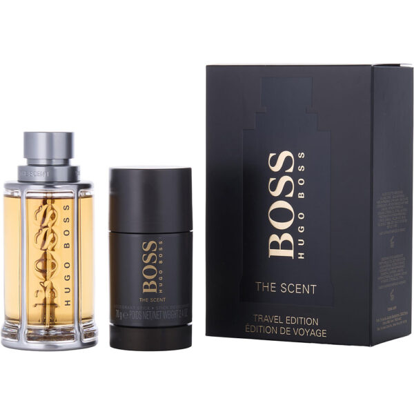 Boss The Scent by Hugo Boss EDT Spray 3.3 oz & Deodorant Stick