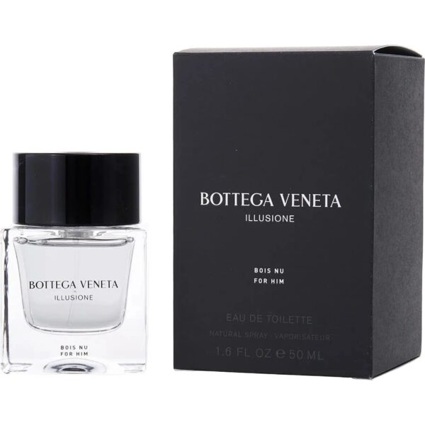 Bottega Veneta Illusione Bois Nu Eau de Toilette for Men – 1.6 oz