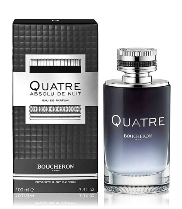 Boucheron Quatre Absolu De Nuit Eau de Parfum for Men – 3.3 oz