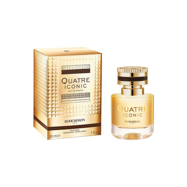 Boucheron Quatre Iconic Eau de Parfum for Women – 1 oz