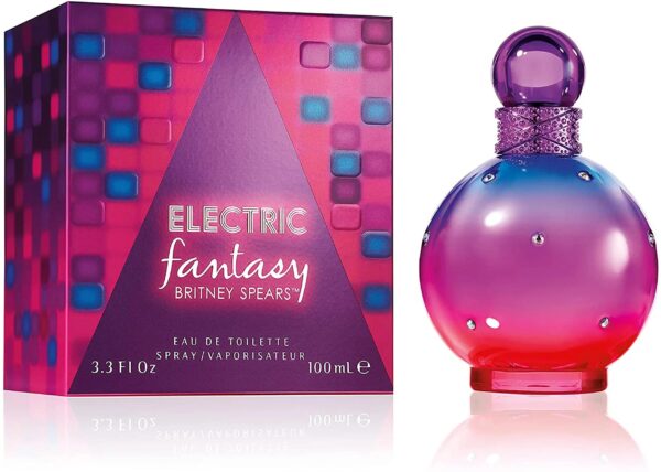 Britney Spears Electric Fantasy Eau de Toilette for Women – 3.3 oz