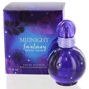 Britney Spears Midnight Fantasy Eau de Toilette for Women – 1 oz