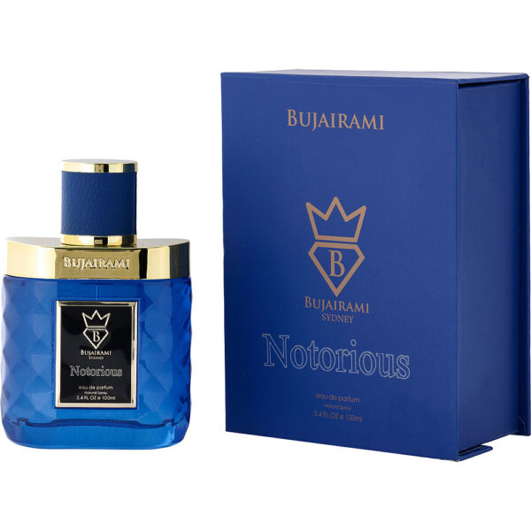 Bujairami Notorious Eau de Parfum for Men – 3.4 oz