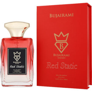 Bujairami Red Static Eau de Parfum for Unisex – 3.4 oz