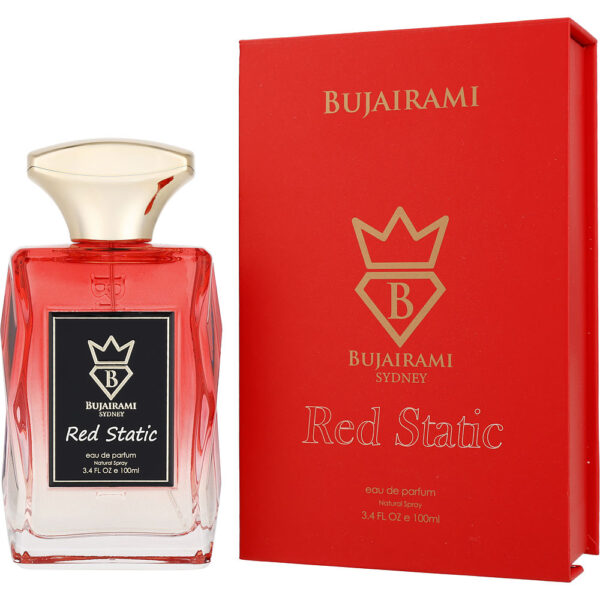 Bujairami Red Static Eau de Parfum for Unisex – 3.4 oz