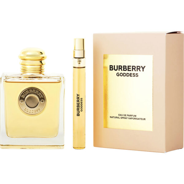 Burberry Goddess EAU DE PARFUM SPRAY REFILLABLE 3.3 OZ & MINI 0.33 OZ