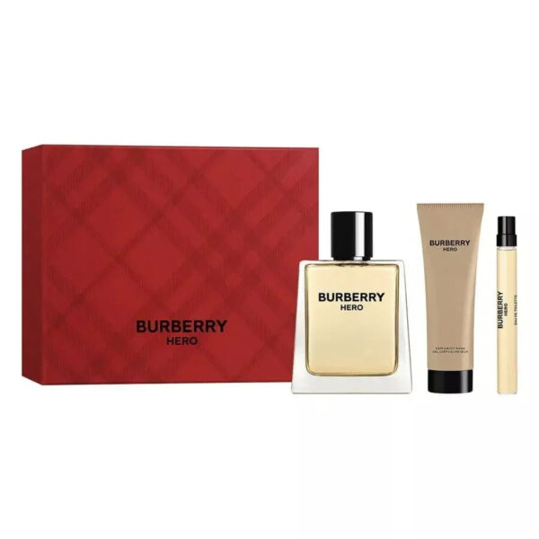 Burberry Hero 3 piece v3 Eau de Toilette for Men – 3 piece gift set - v3