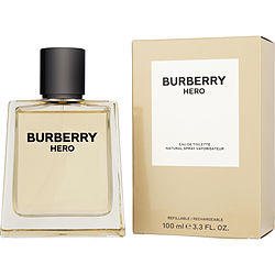 Burberry Hero EDT Refillable Spray 3.4 oz for Men