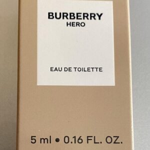 Burberry Hero Eau de Toilette for Men – 0.17 oz