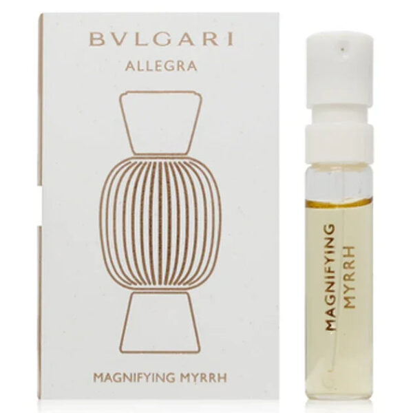 Bvlgari Allegra Magnifying Myrrh Eau de Parfum for Women – 0.05 oz