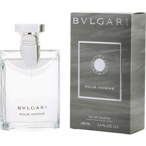 Bvlgari Pour Homme Eau de Toilette Spray For Men - 3.4oz Eau de Toilette for Men – 3.4 oz